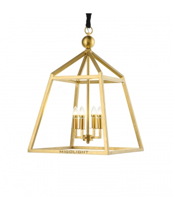 美式工业风金属吊灯