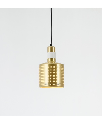 白金娄空现代单头吊灯