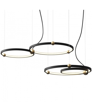 现代极简金属吊灯