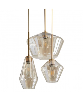 北欧极简玻璃小吊灯