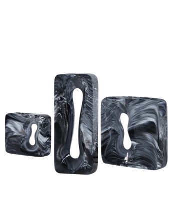 现代简约中式大理石纹花器